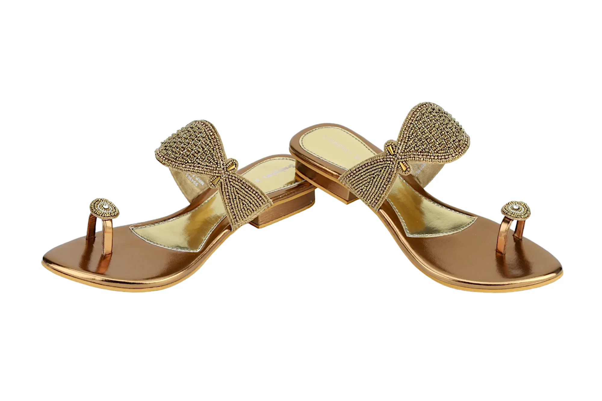 Ladies fancy heel chappal 994965