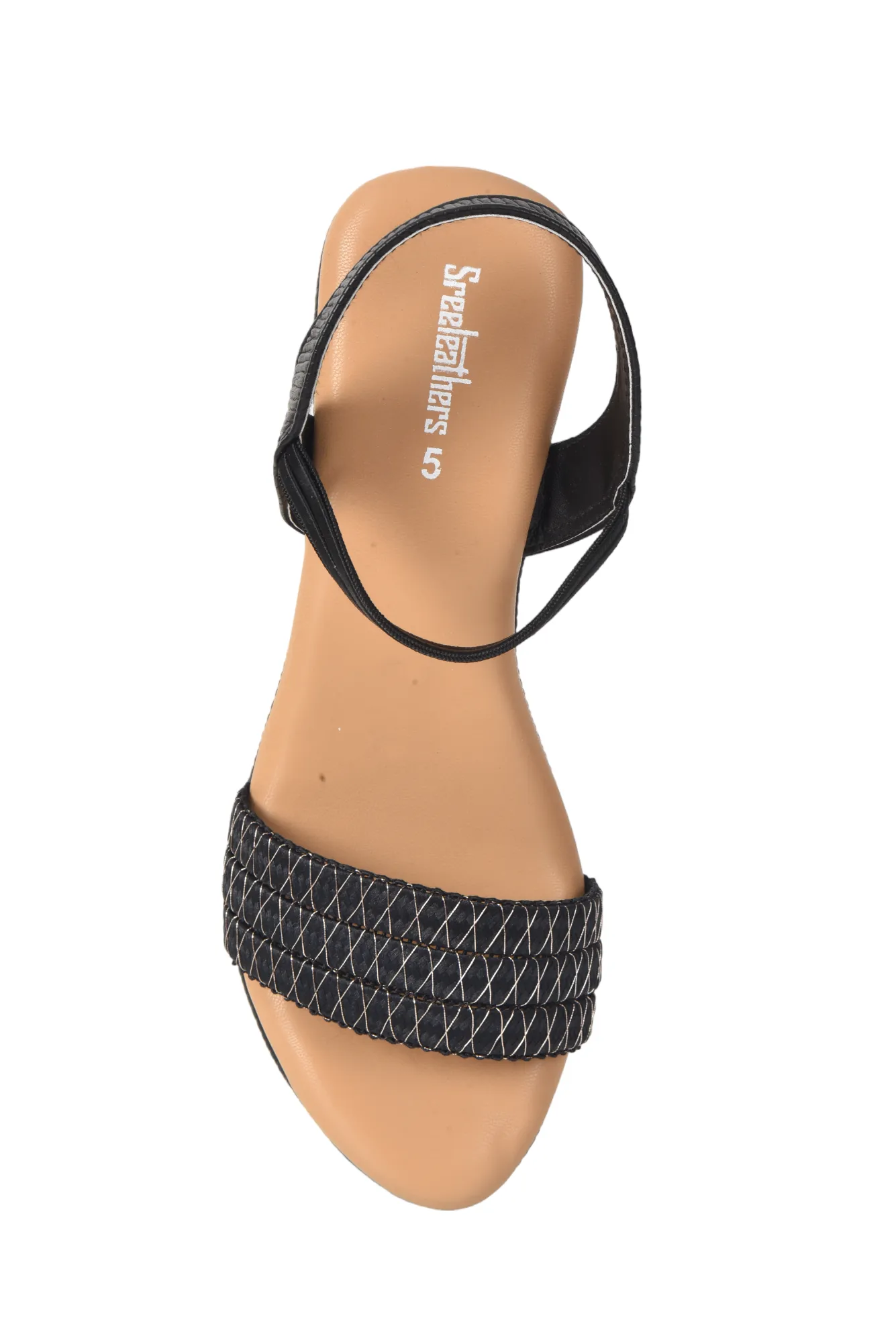 LADIES FANCY HEEL SANDAL 57708