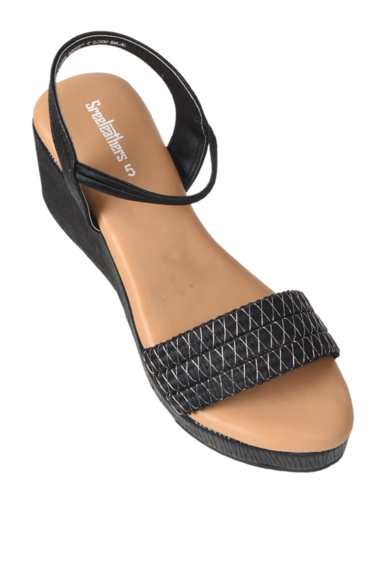 LADIES FANCY HEEL SANDAL 57708
