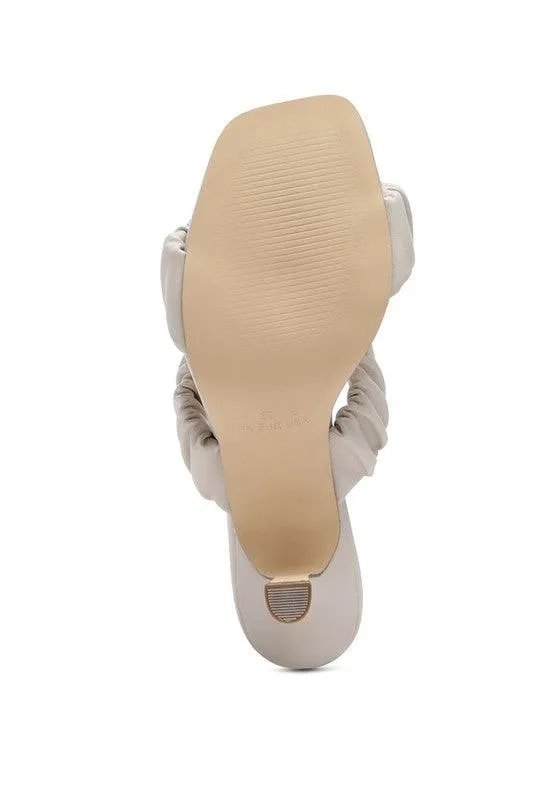Lady Lynn Gather Around Slip-On Heeled Sandal