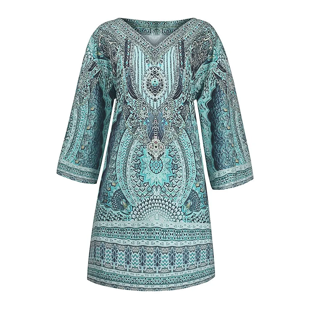 Layla Summer V-Neck Dress