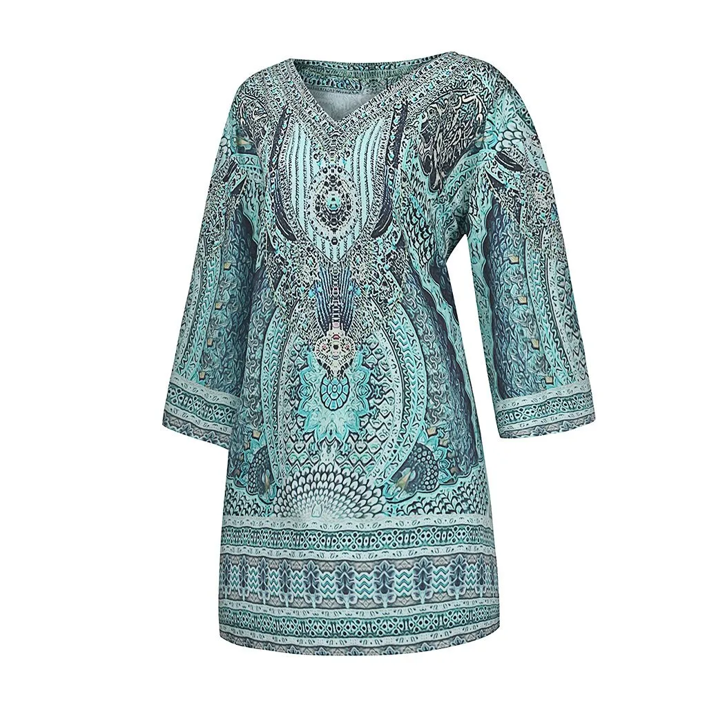 Layla Summer V-Neck Dress
