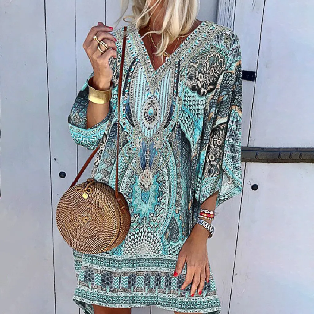 Layla Summer V-Neck Dress