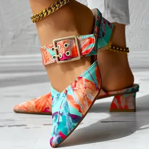 Lena - Colourful ladies heels