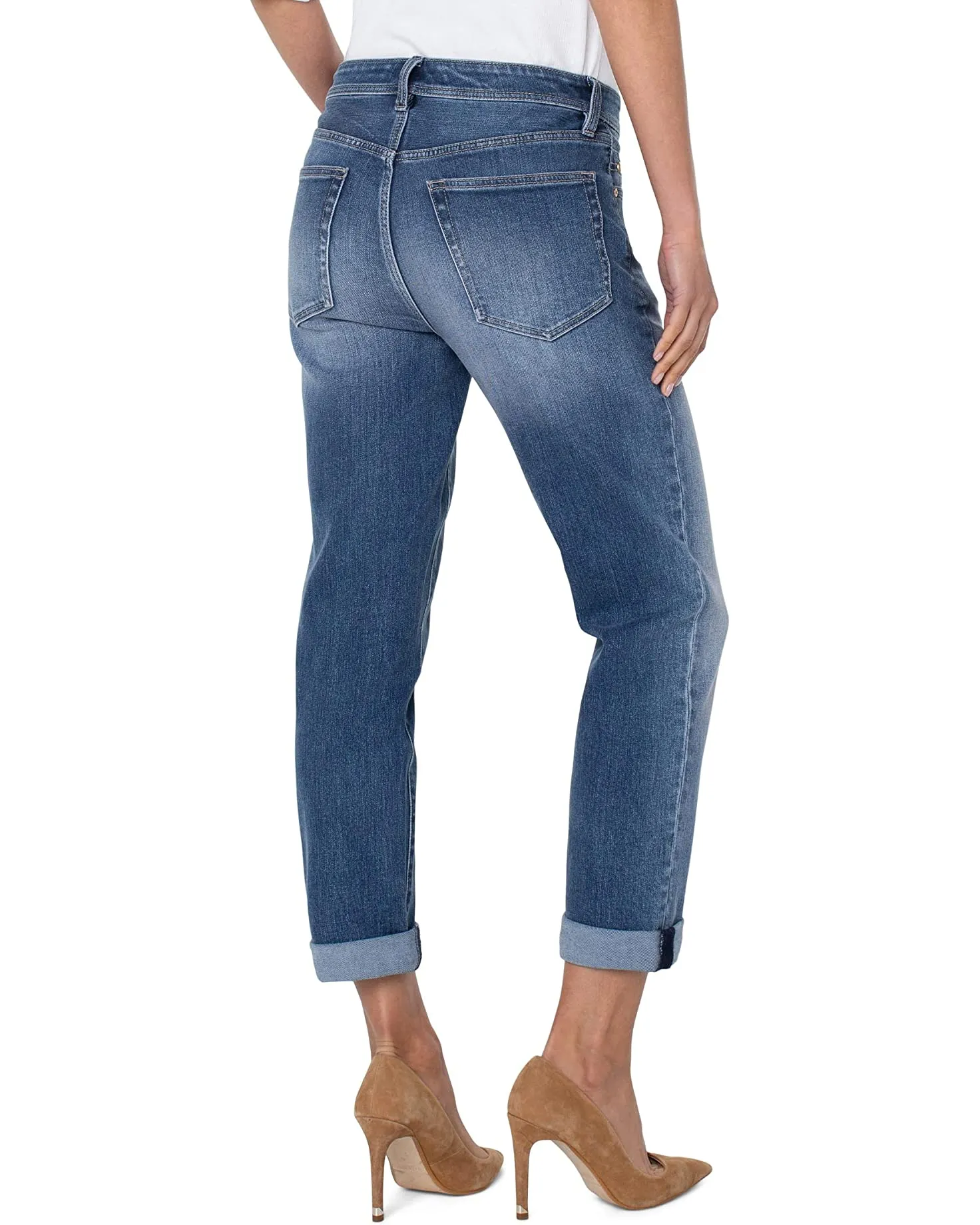 Liverpool The Keeper Boyfriend Rolled Cuff Jean Hartwell