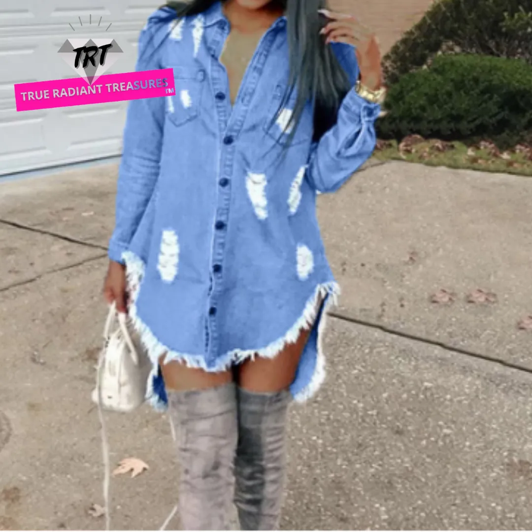 Long Denim Jacket