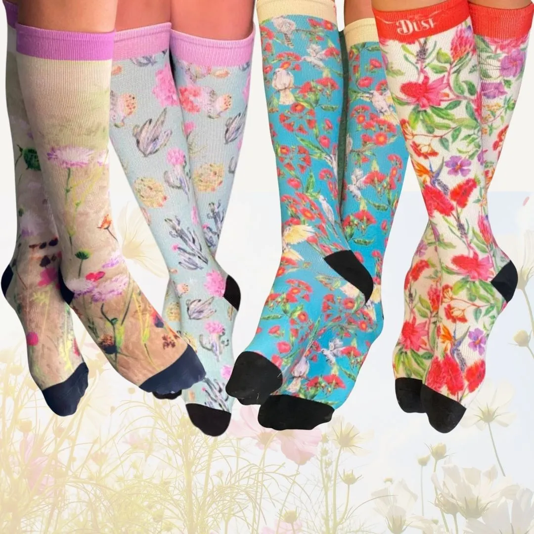 Long Riding Socks in Ponies & Native Designs.