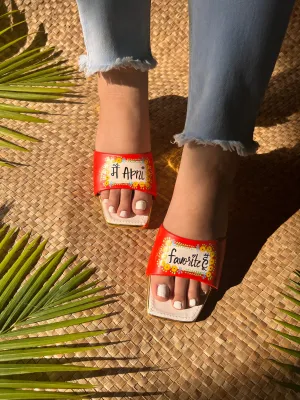 Mein apni favorite hun red heels