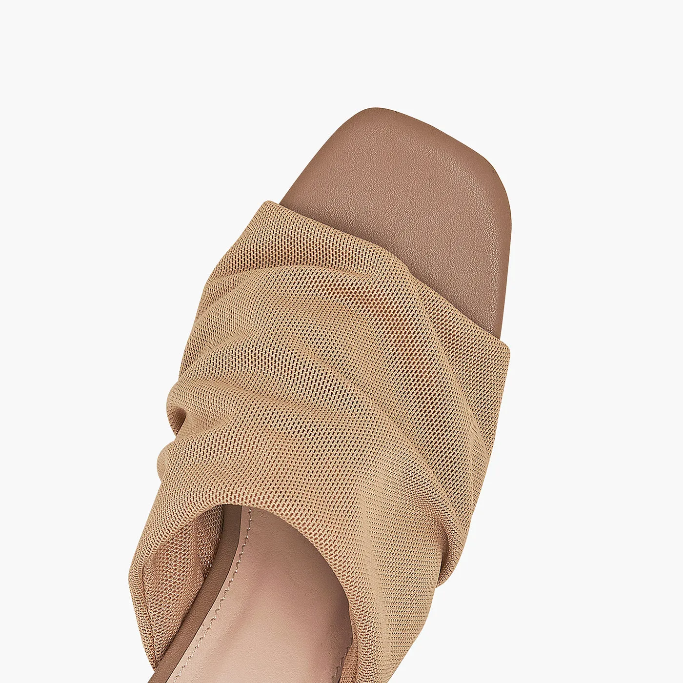 Mesh Low Heels