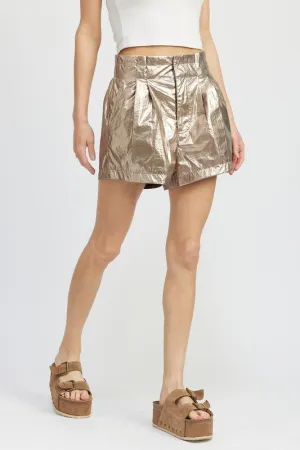 Metallic Shorts