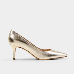Milly Soft gold pump