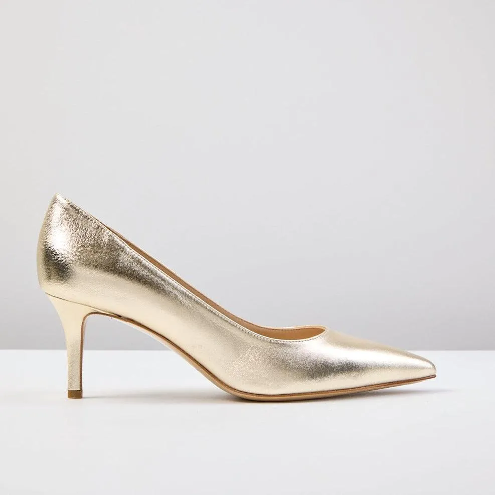 Milly Soft gold pump