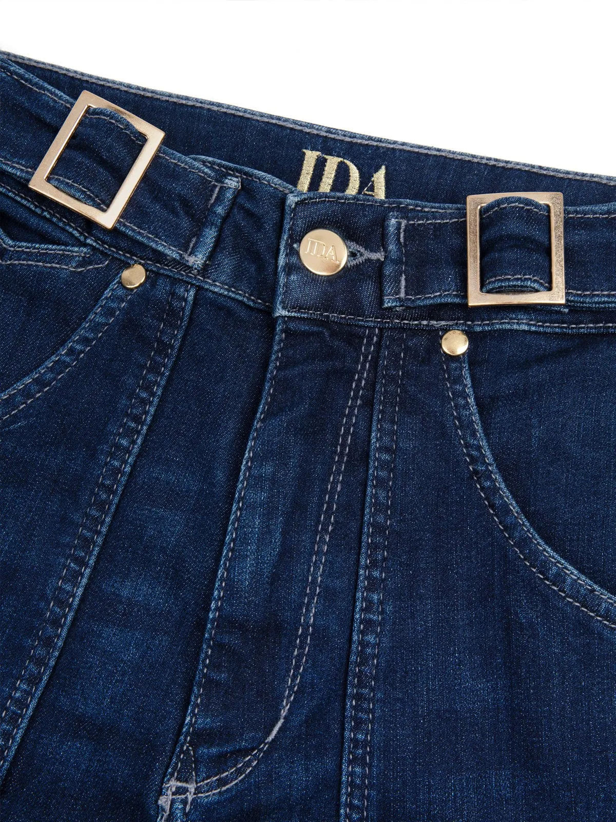 Minnie Wide Leg - Dark Denim