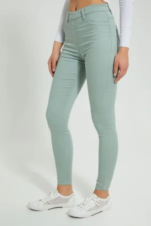 Mint Skinny Jegging