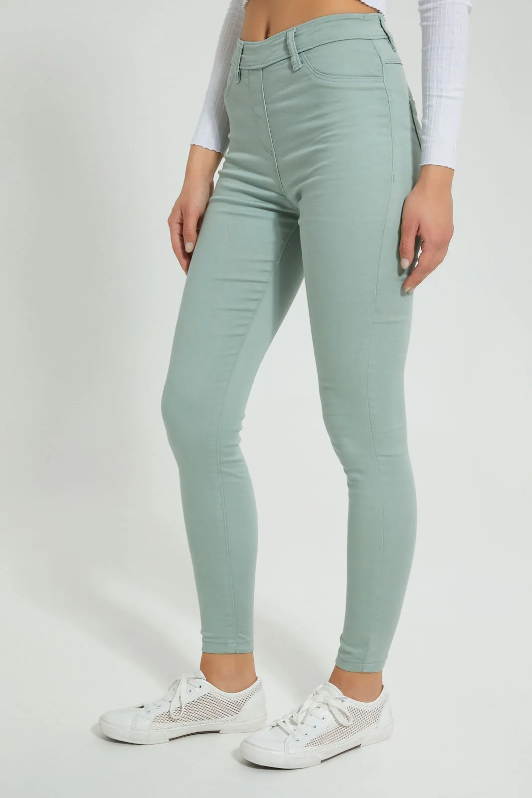 Mint Skinny Jegging