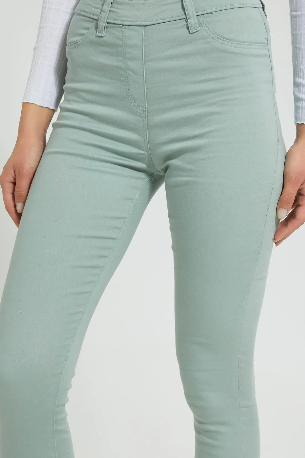Mint Skinny Jegging