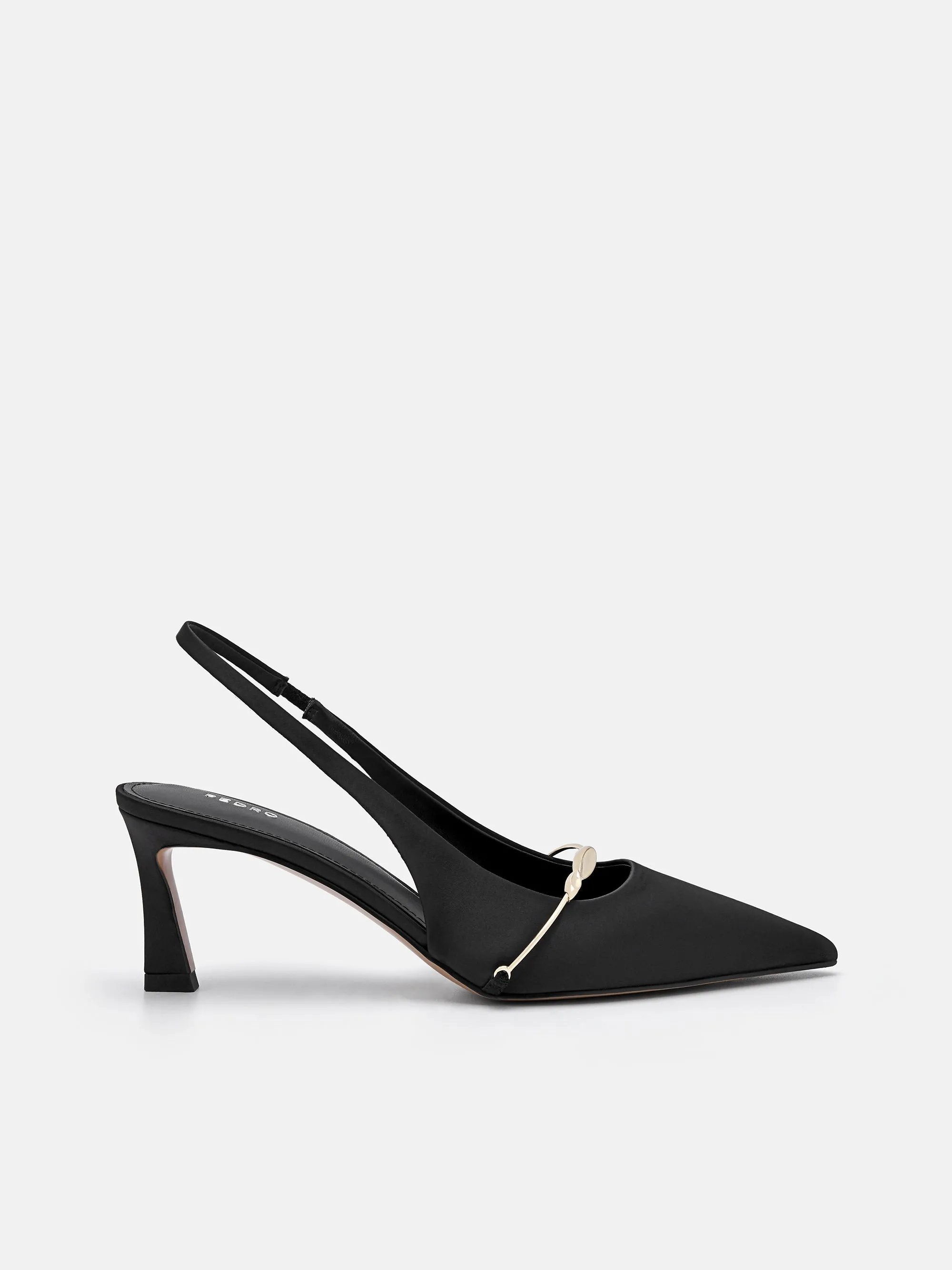 Mira Satin Slingback Pumps