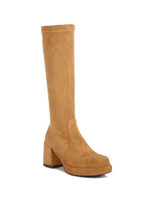 Morpin Microfiber High Boots