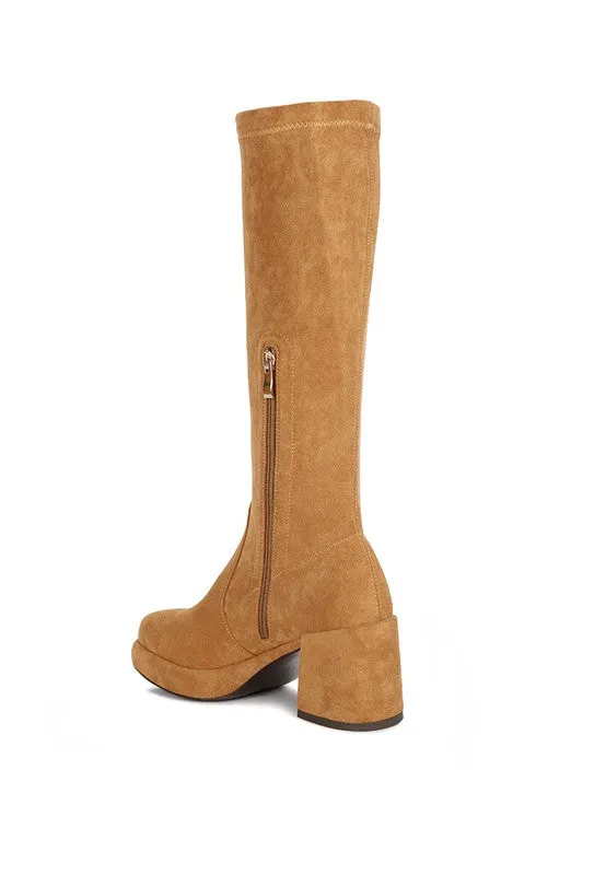 Morpin Microfiber High Boots