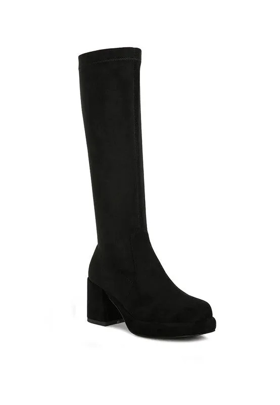 Morpin Microfiber High Boots