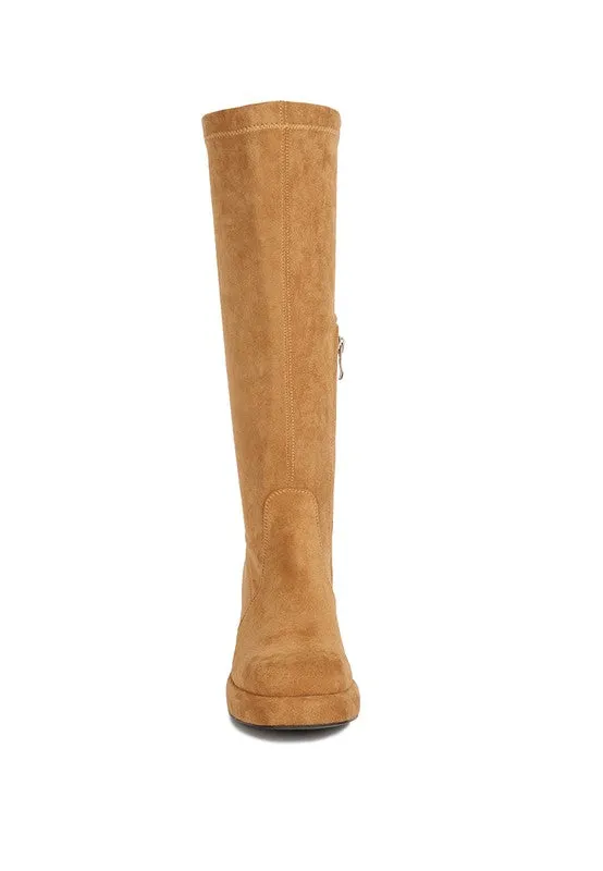 Morpin Microfiber High Boots