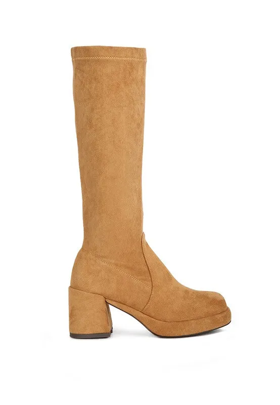 Morpin Microfiber High Boots