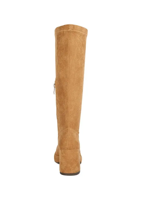 Morpin Microfiber High Boots