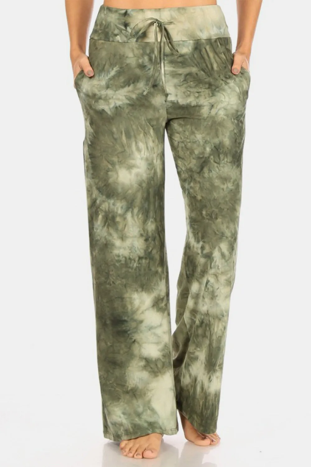 NicholesGifts Women Leggings Depot Buttery Soft Printed Drawstring Pants