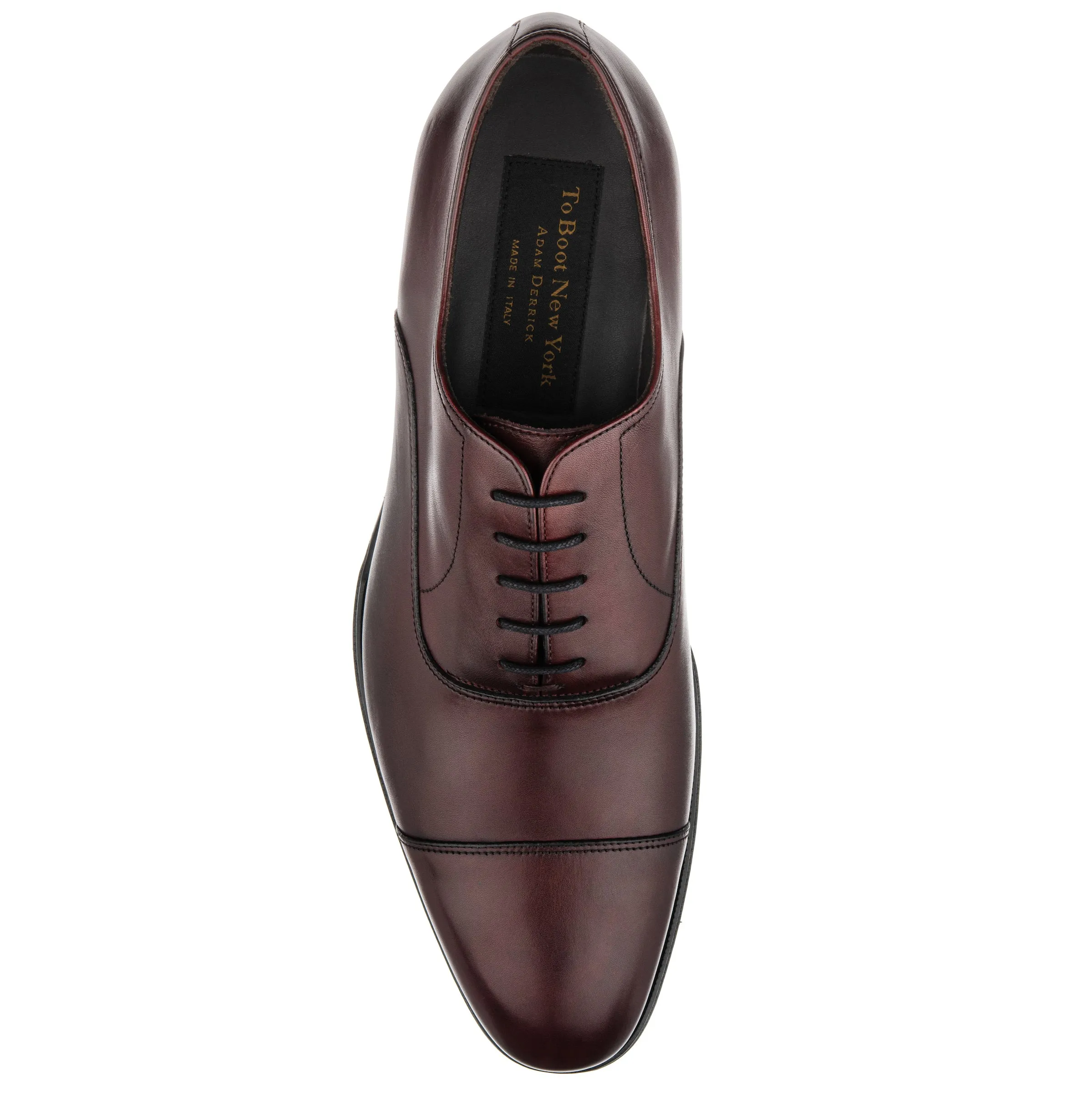 Nico Bordeaux Cap Toe Oxford