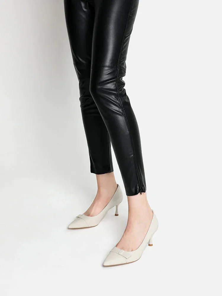 Noelle Leather Pumps