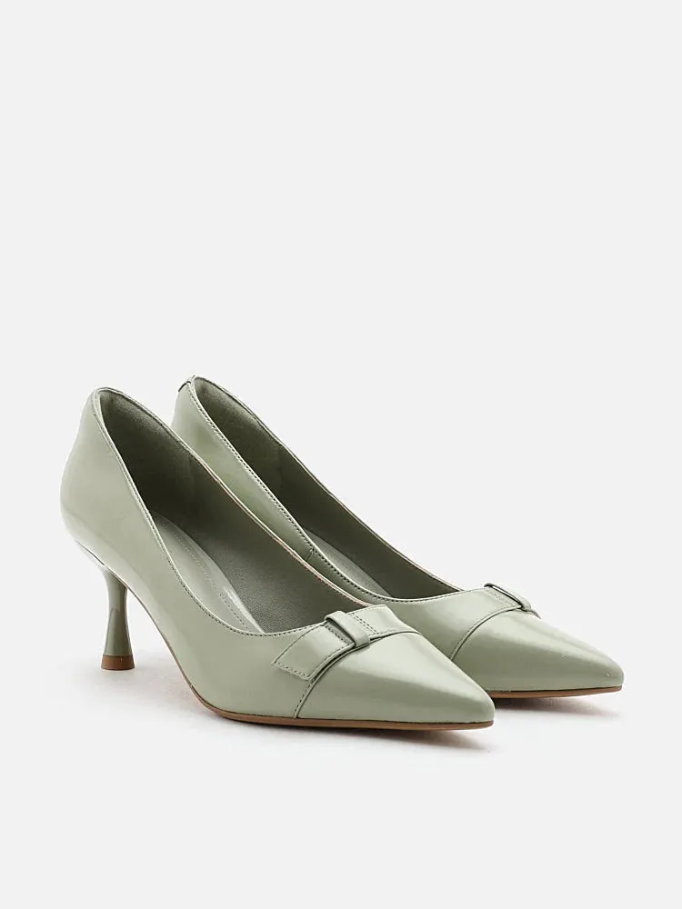 Noelle Leather Pumps