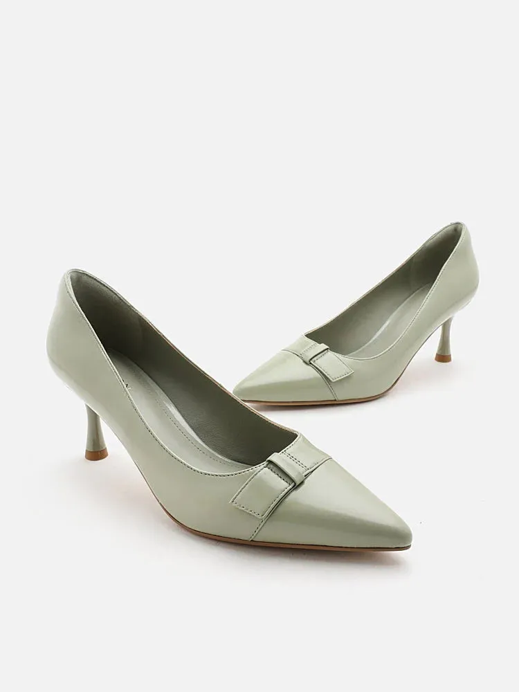 Noelle Leather Pumps