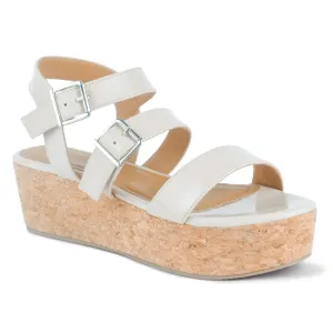 Nude Platform Sandal