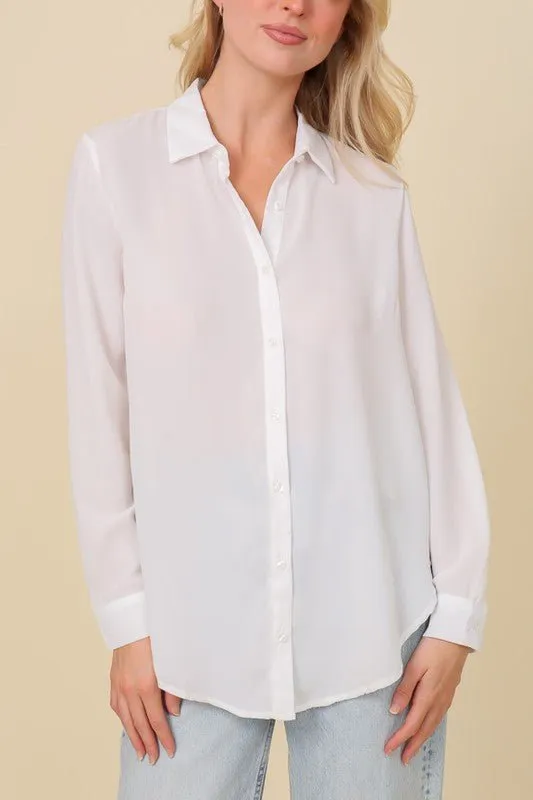 Oversized Button Down Shirt