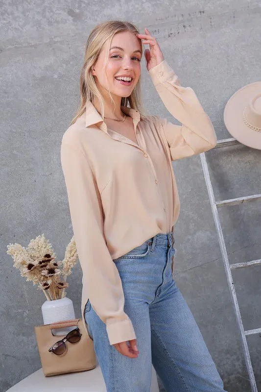Oversized Button Down Shirt