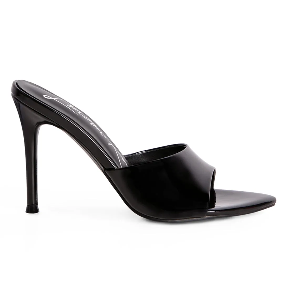 Patent PU High Heel Sandals