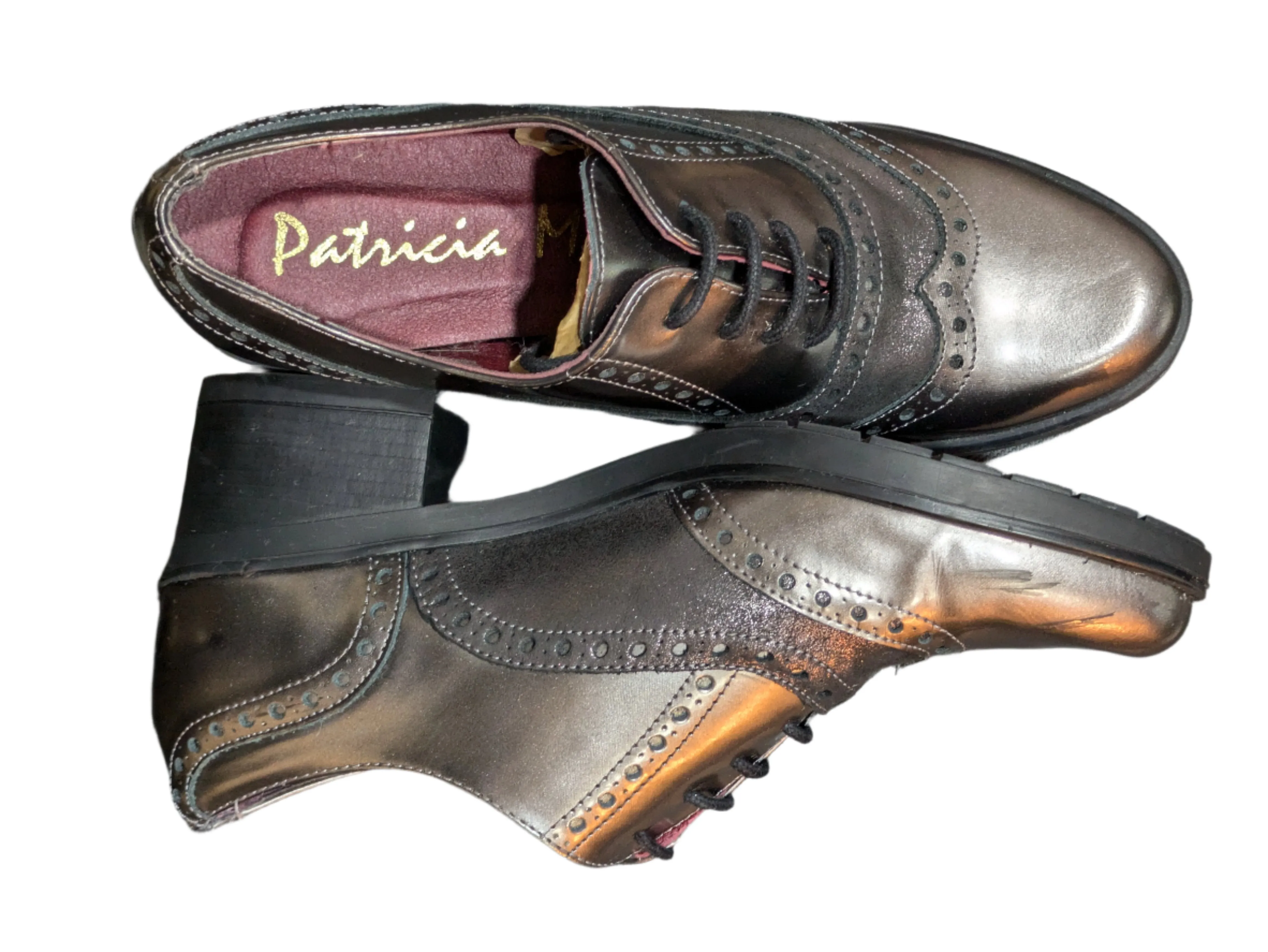 Patricia Miller High-Heeled Shoes in Khaki Size: EU 39 / UK 6  / US 8