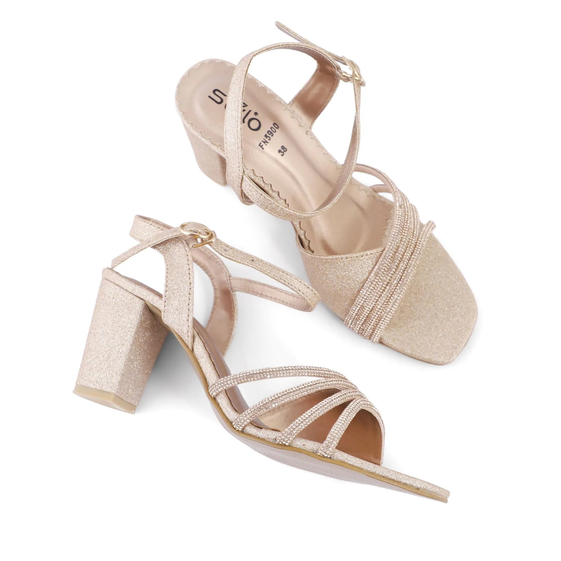 Peach Fancy Sandal FN5900