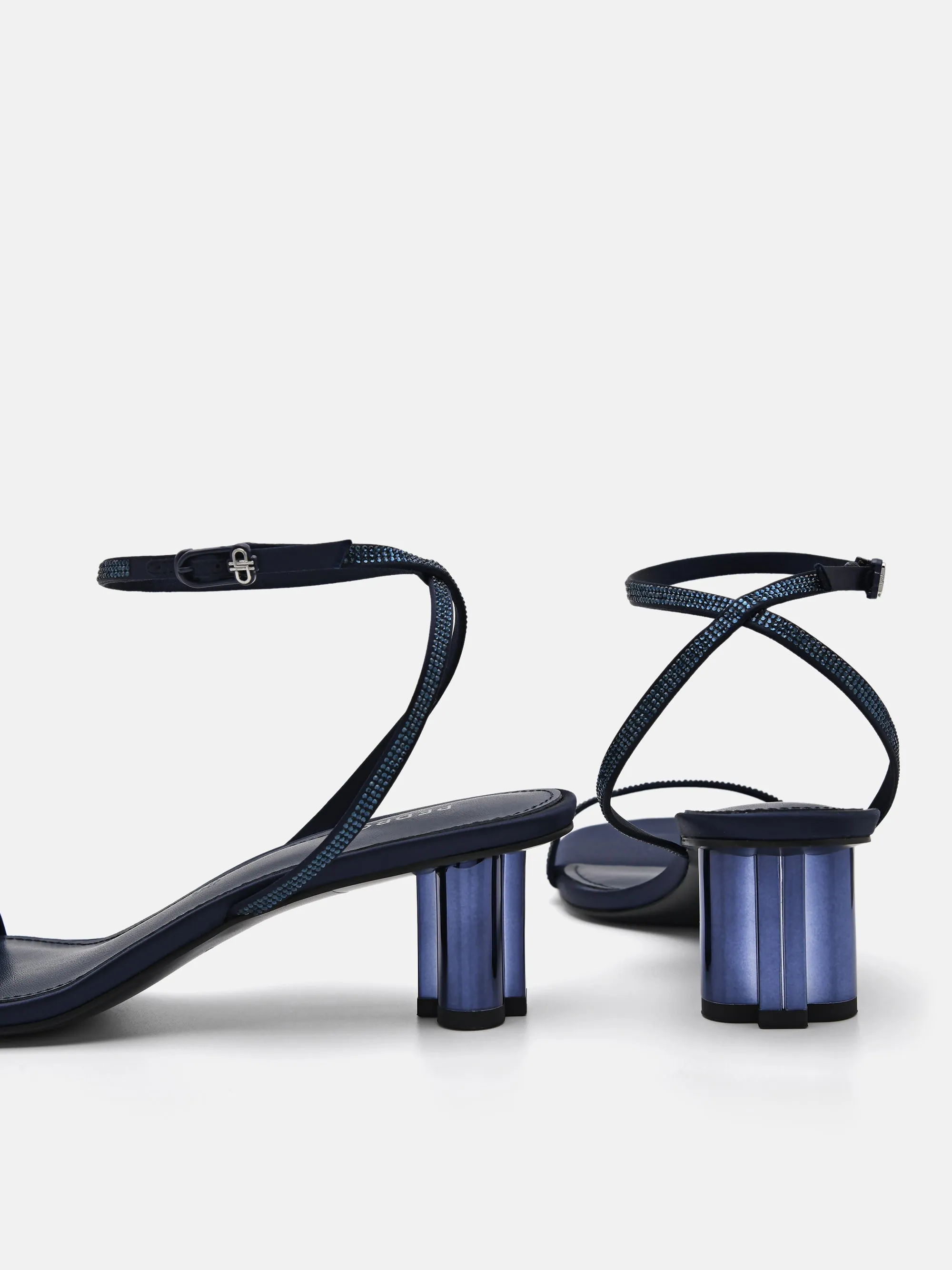 PEDRO Icon Satin Heel Sandals