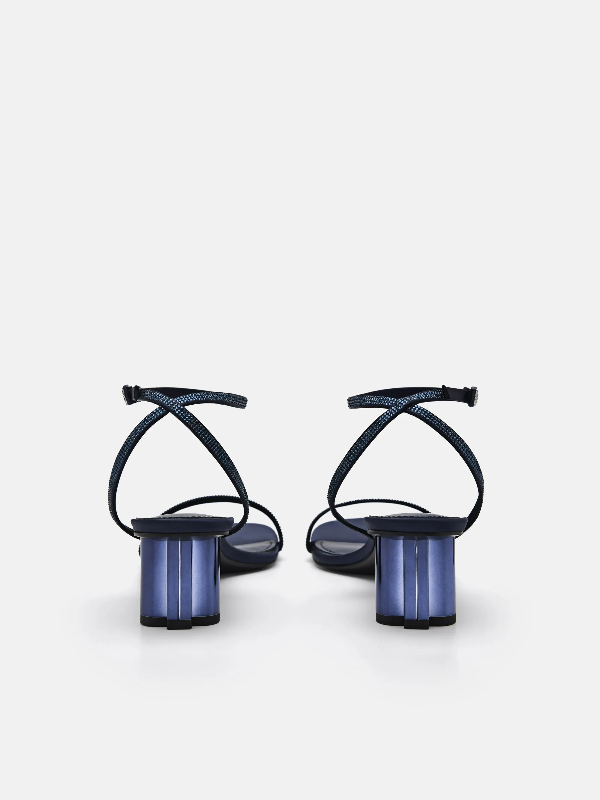 PEDRO Icon Satin Heel Sandals