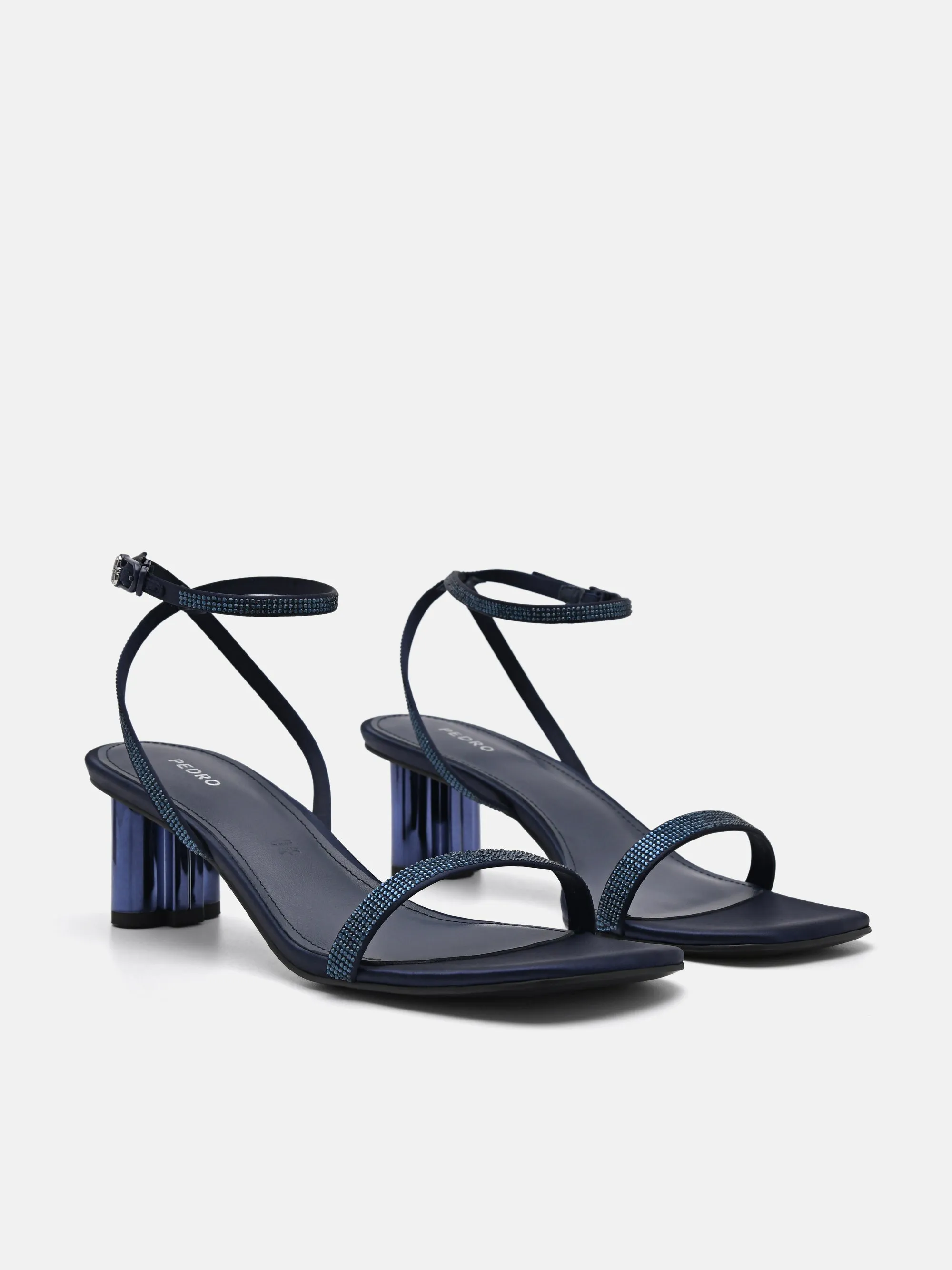PEDRO Icon Satin Heel Sandals