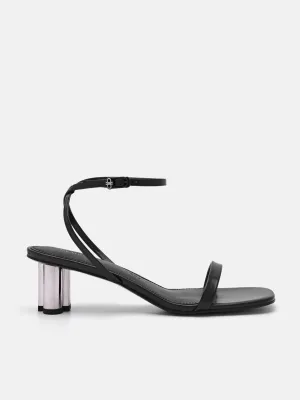 PEDRO Icon Satin Heel Sandals