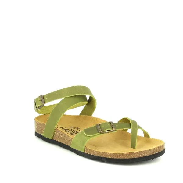 Plakton 101204 Khaki-716 Slingback Sandals