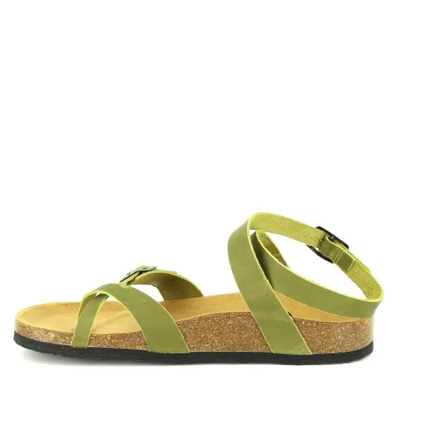 Plakton 101204 Khaki-716 Slingback Sandals
