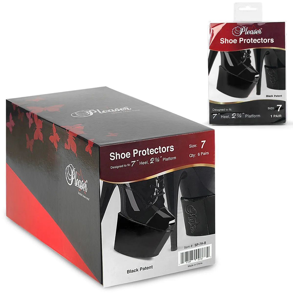 Pleaser Shoe Protectors For 7" Heels