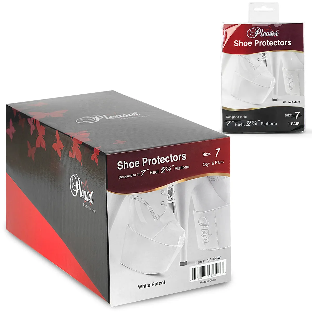 Pleaser Shoe Protectors For 7" Heels