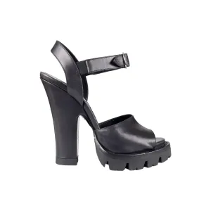 Prada Open-toe Platform Heels - '10s