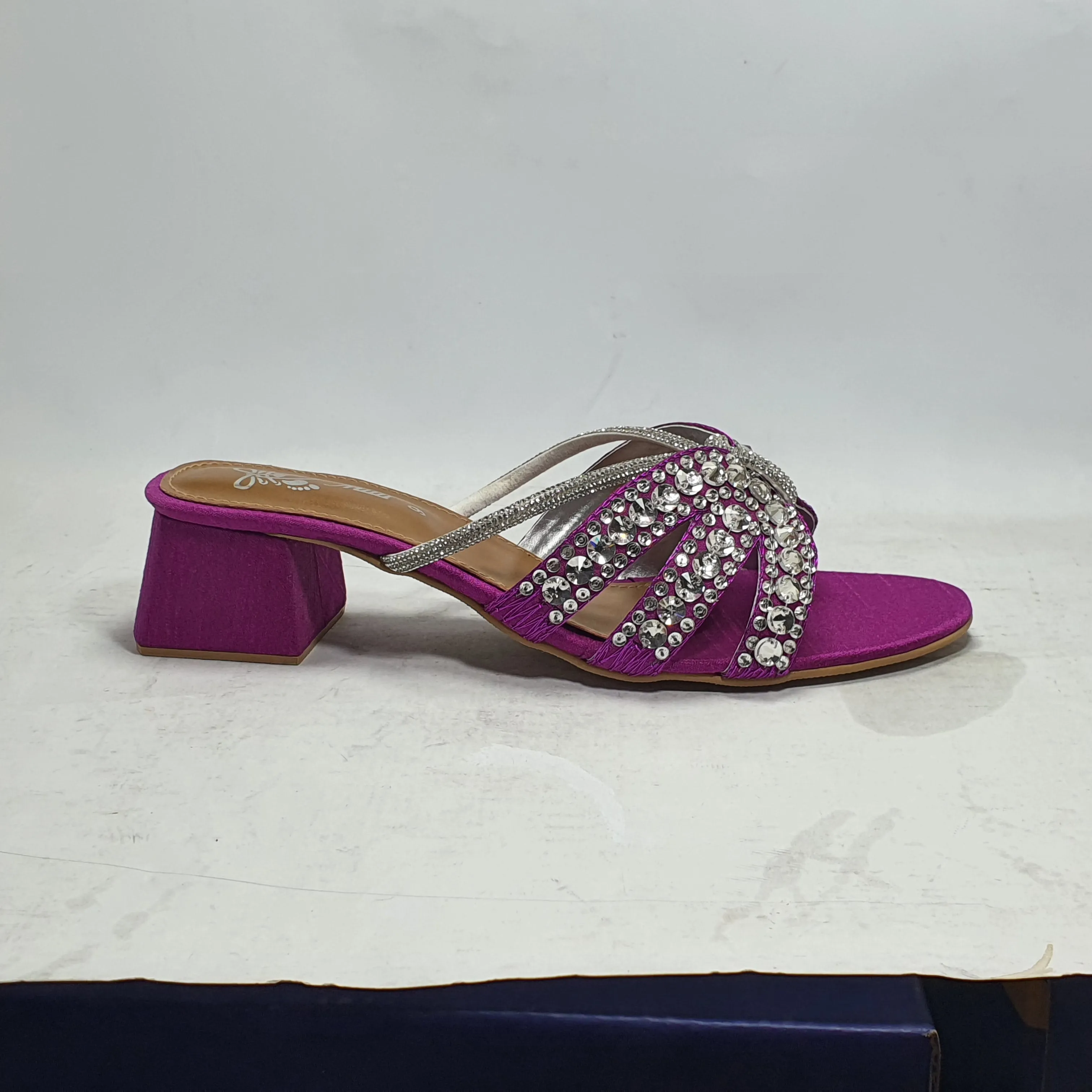 Purple | Fancy heel for Women