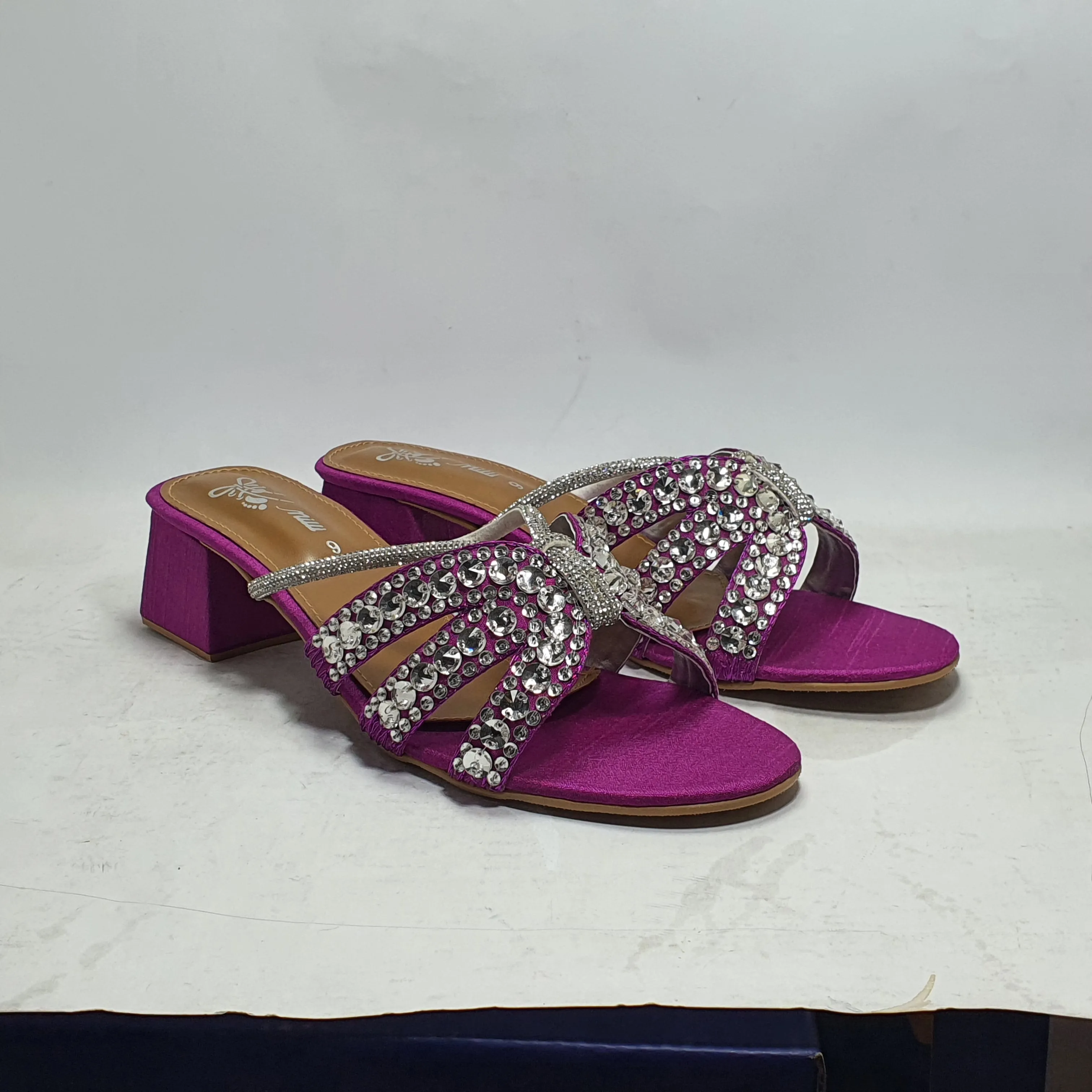 Purple | Fancy heel for Women