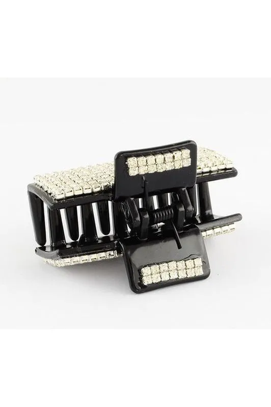 QueenMee Accessories Diamante Hair Clip Claw Medium